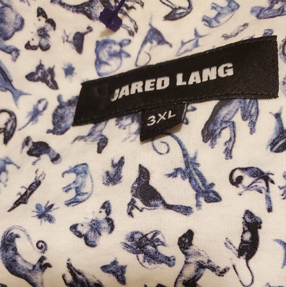 Jared Lang Mens Button Down - Picture 2 of 4